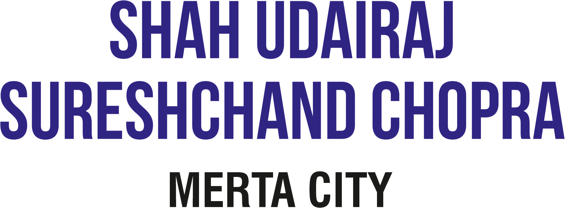 Shah udairaj Sureshchand Chopra, Merta City